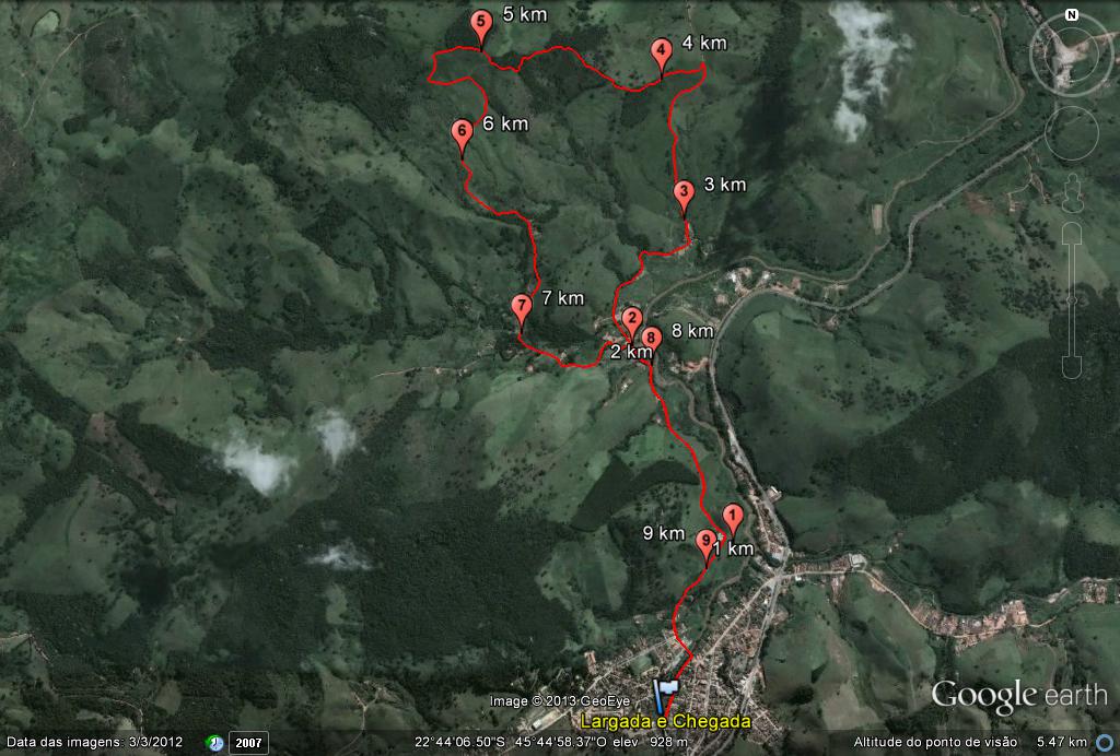 mapa 10 km